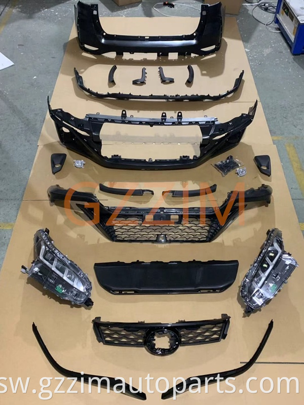 New Ariival Plastiki Front Tr D Sport Grille kwa Fortuner 2021 mwaka